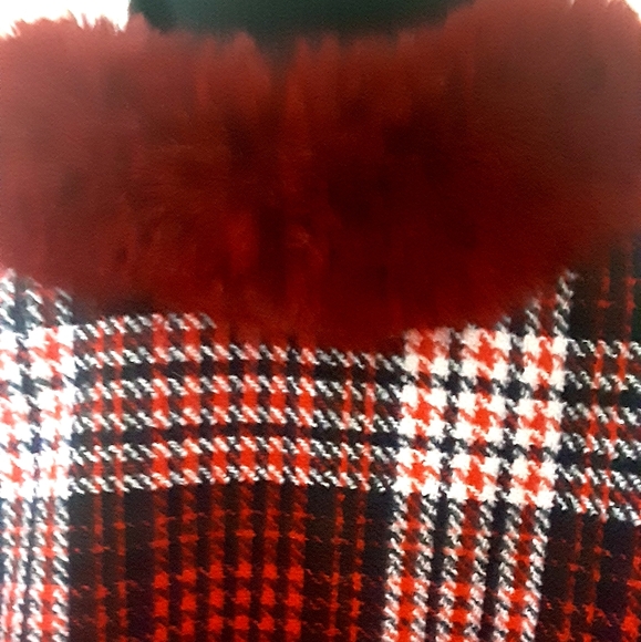 NWOT Wool Blend Cape - Picture 3 of 7